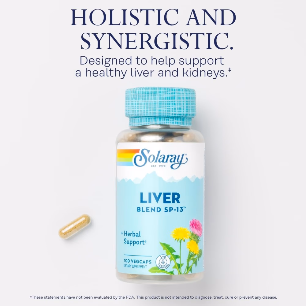  Solaray Liver Blend 475 mg, 100s 3