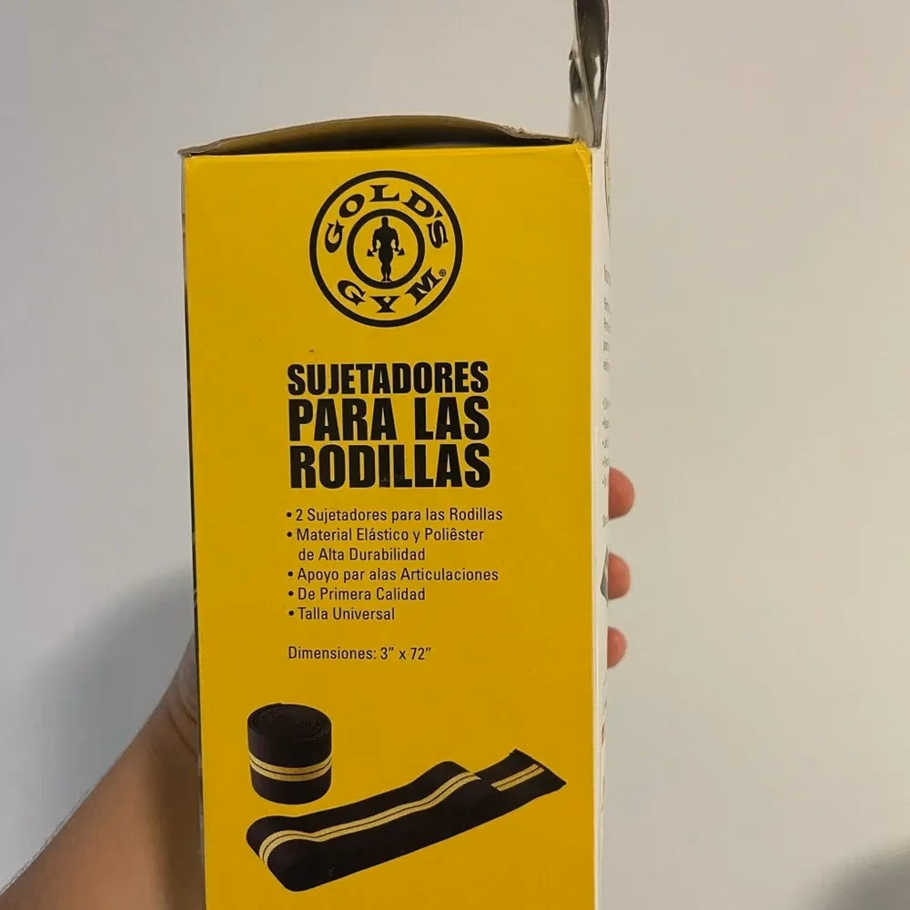 Gold's Gym Knee Wrap 2