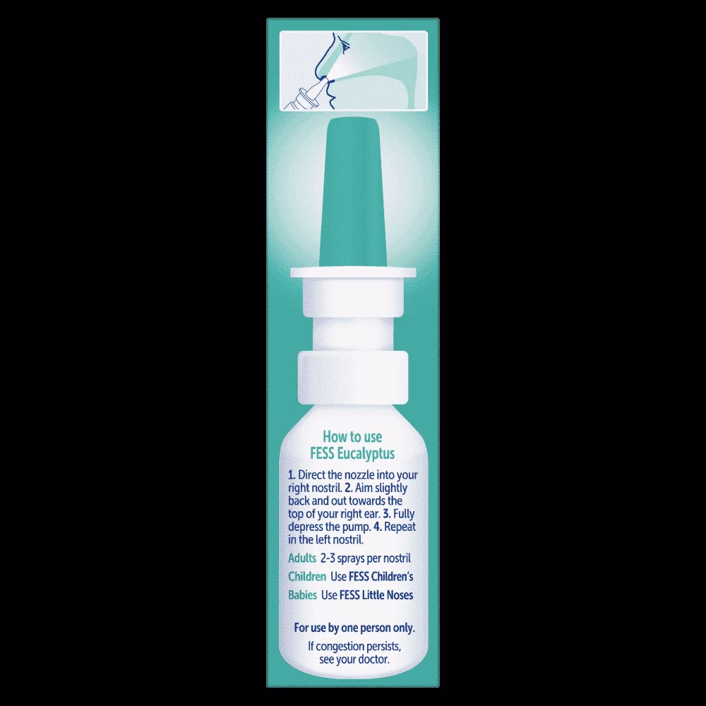 Fess Eucalyptus Saline Spray 30 ml 2