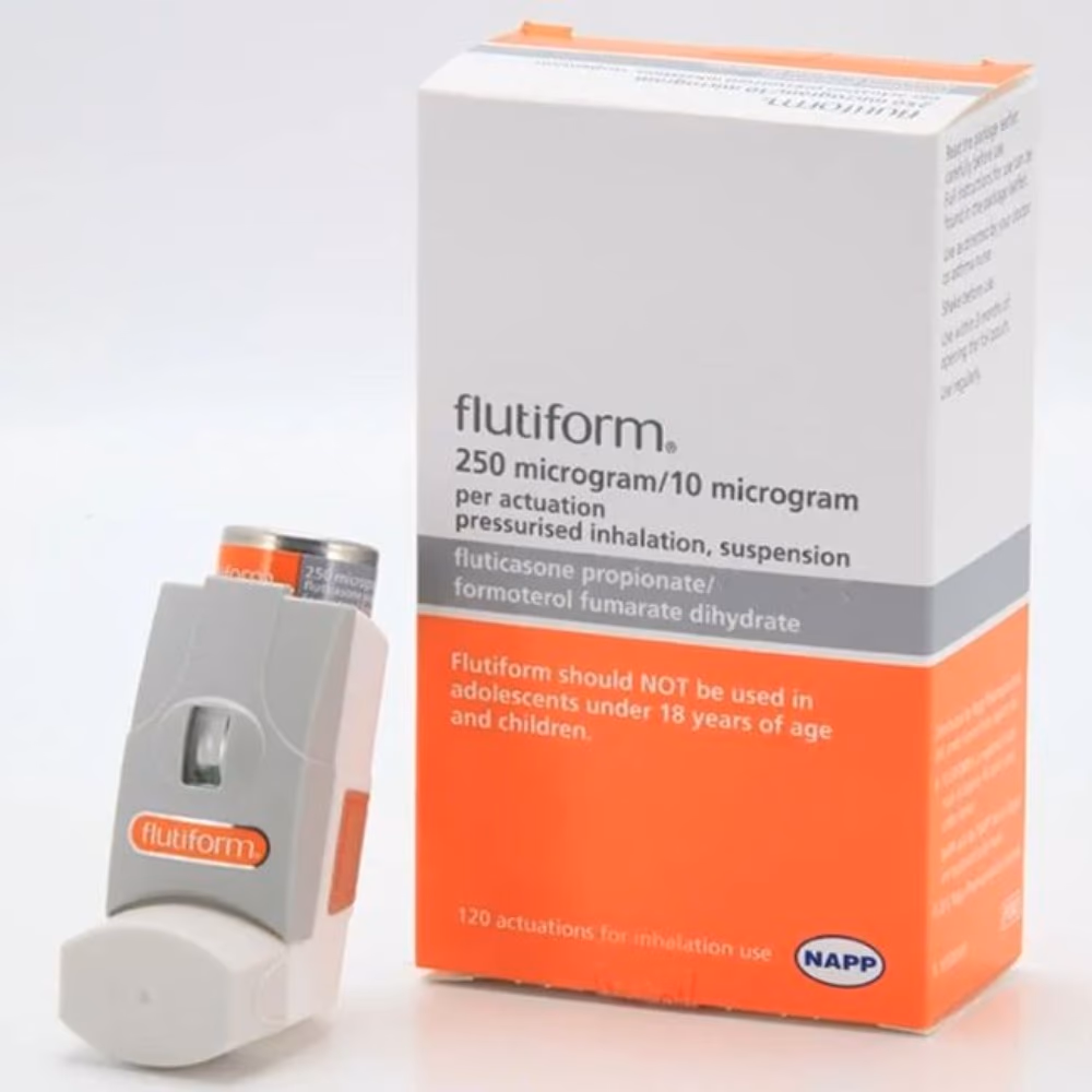 Flutiform 250mcg/10mcg Inhaler 120 Doses 3