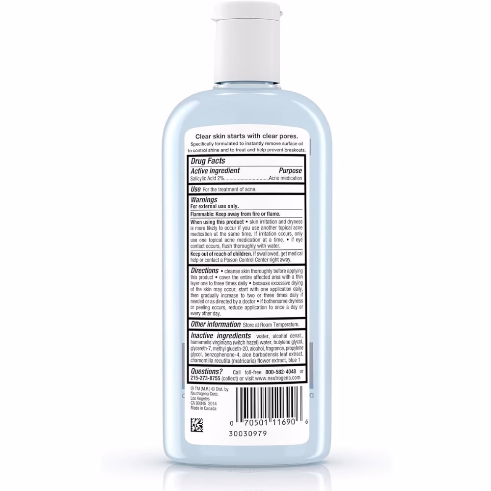 Neutrogena Clear Pore Astringent 236ml 5