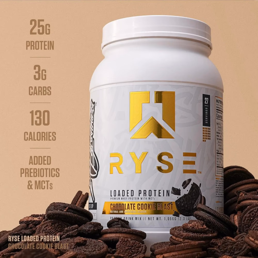 Ryse Loaded Protein Chocolate Cookie Blast 2.4lb 3