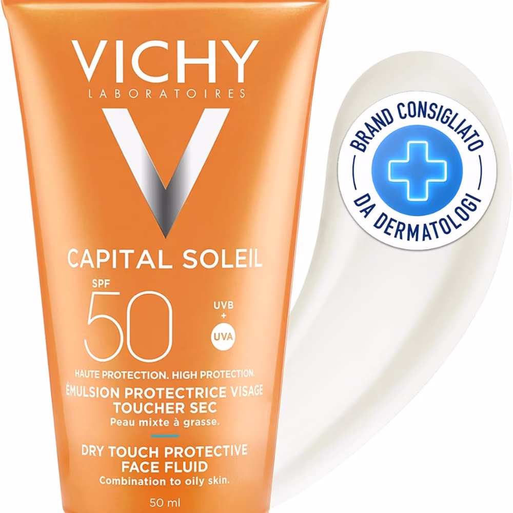 Vichy Capital Soleil Spf 50 Dry Touch Face Fluid 50ML 3