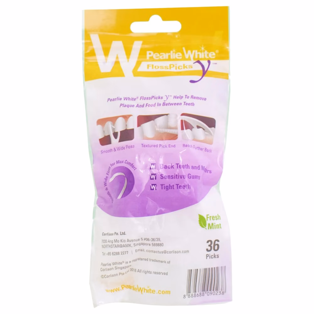 Pearlie White Floss Pick 2