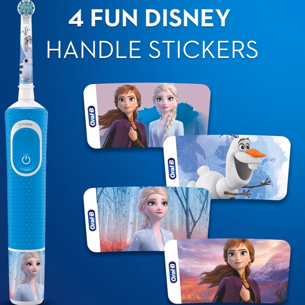 Oral-B Frozen Rechargeable Toothbrush with Travel Case 4