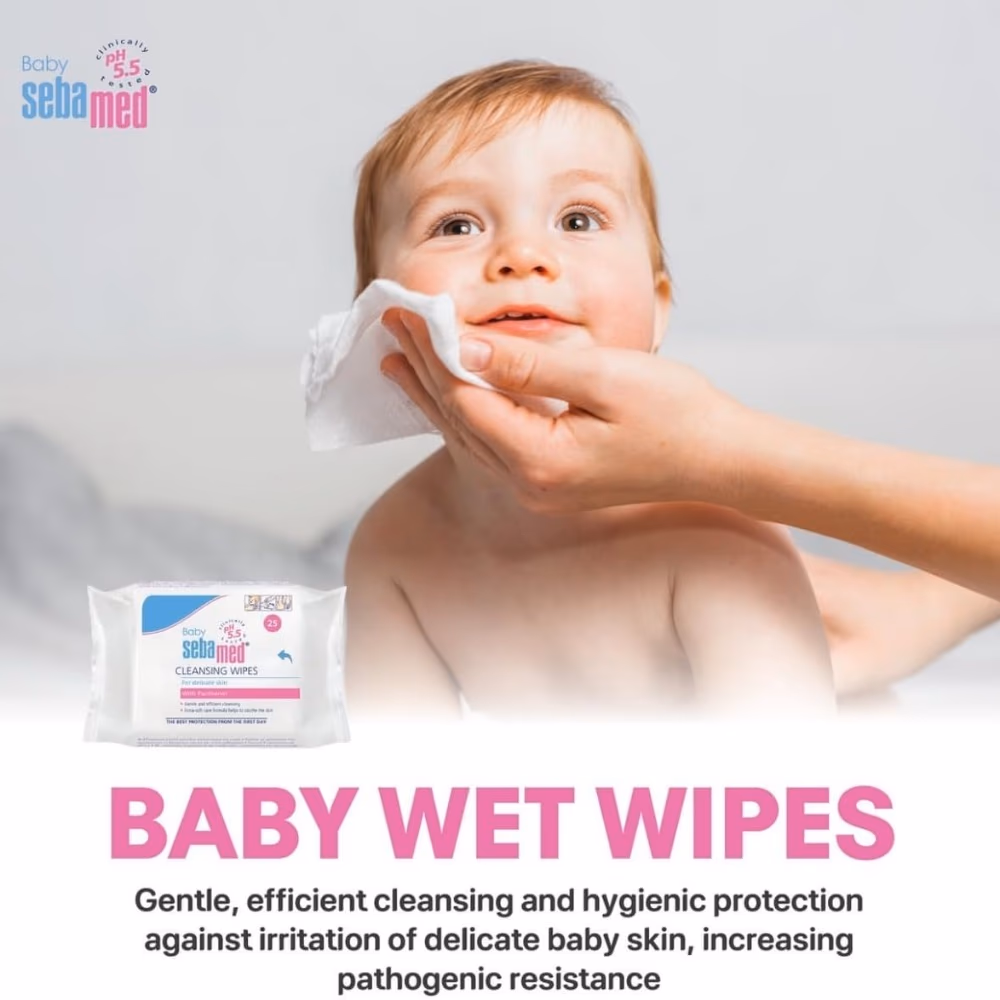 Sebamed Baby Wet Wipes 25s 2