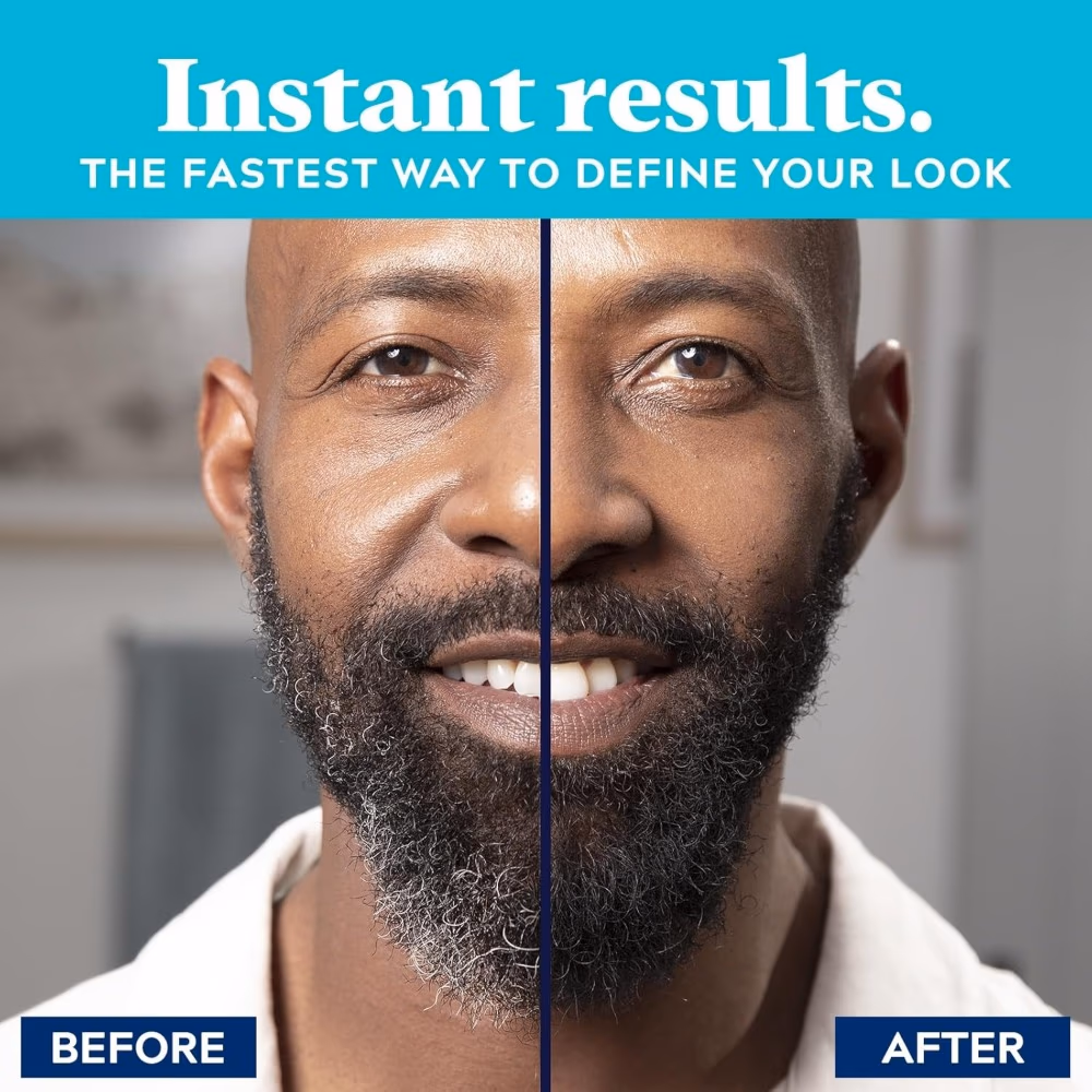 Just For Men One Day Beard and Brow Color Darkest Brown Black 9g 3