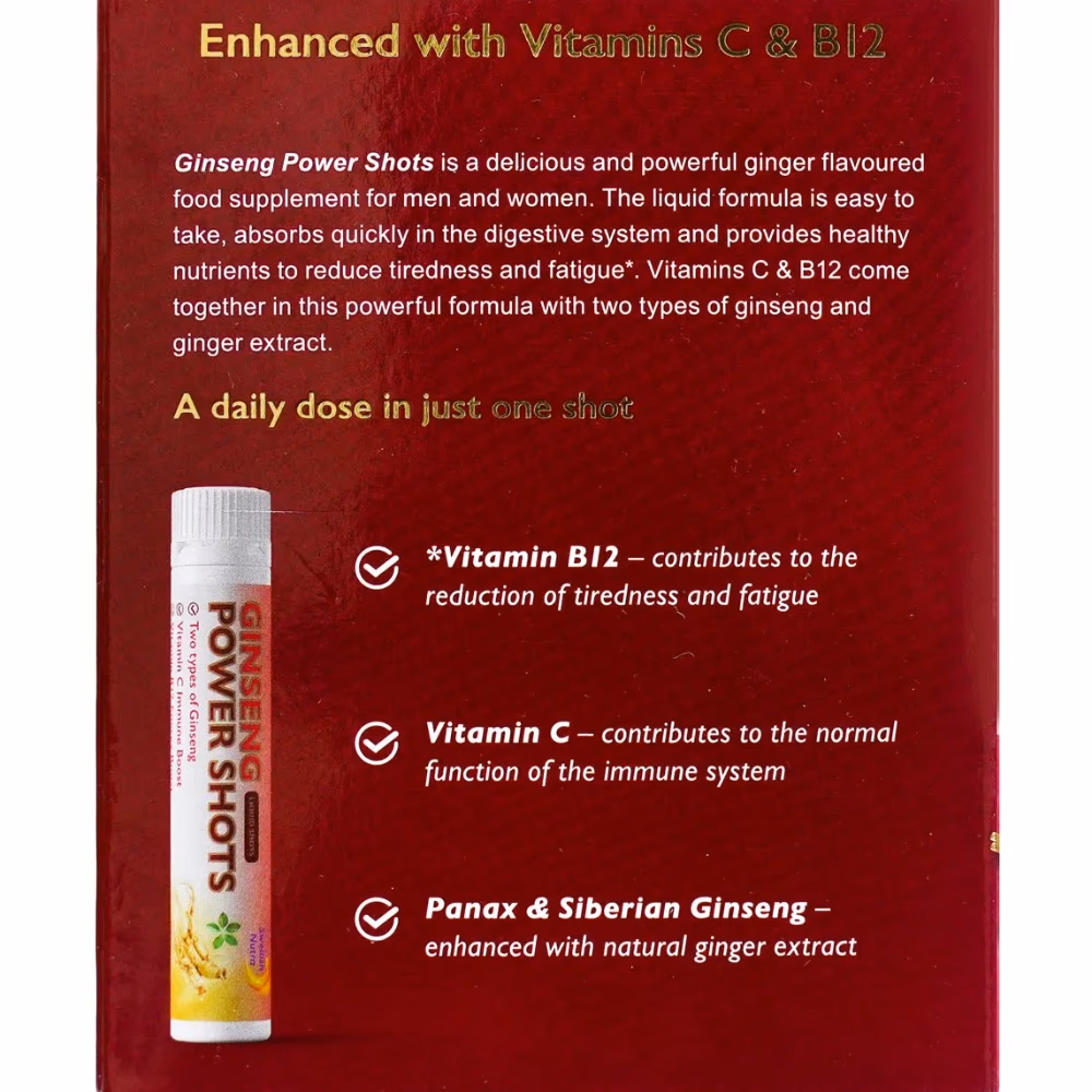 Swedish Nutra Ginseng Power 20 Shots 3