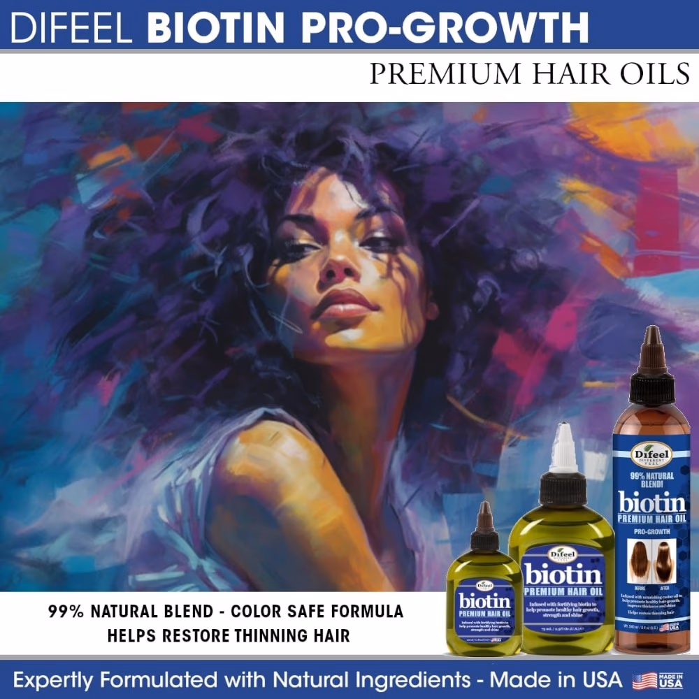 Difeel Biotin Premium Hair Oil 210ml 5