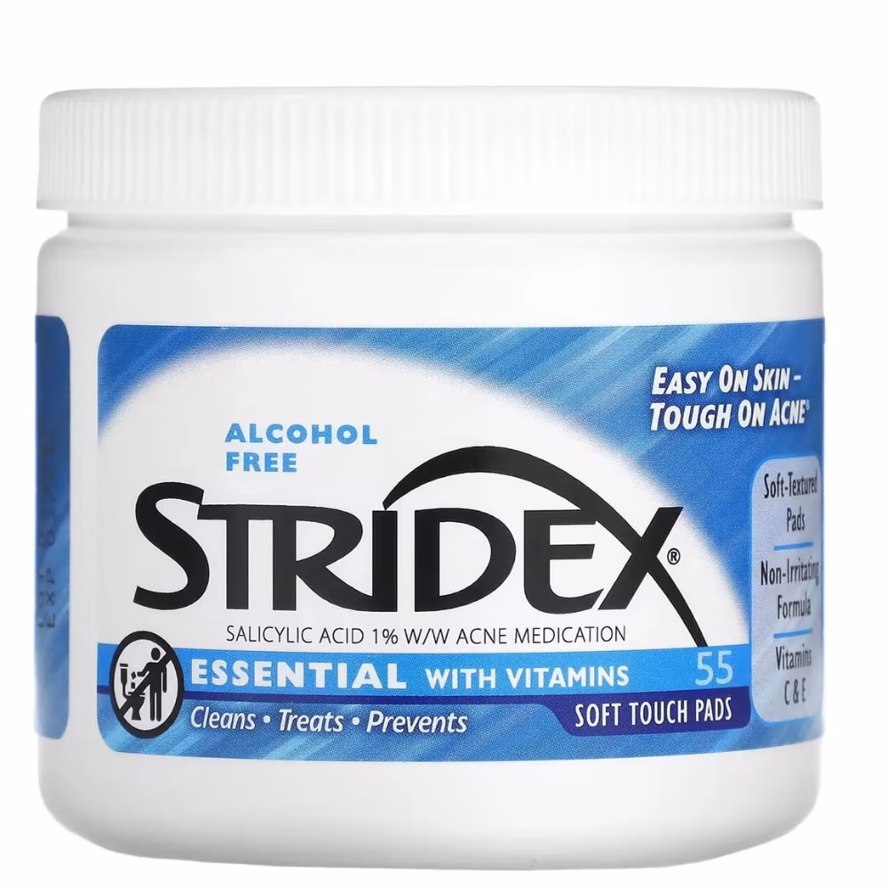 Stridex Essential Acne Soft Touch- 55 Pads 4