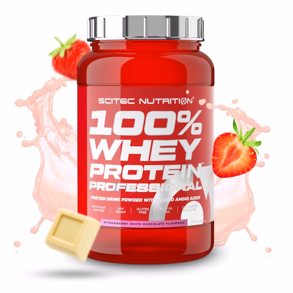 Scitec 100% Whey Strawberry Chocolate 920g 2