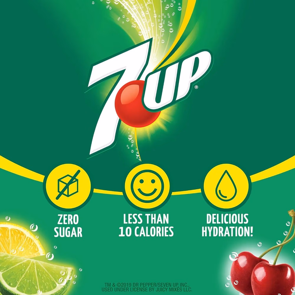 7UP Lemon Lime Drink Sachets – 6 Pack  5