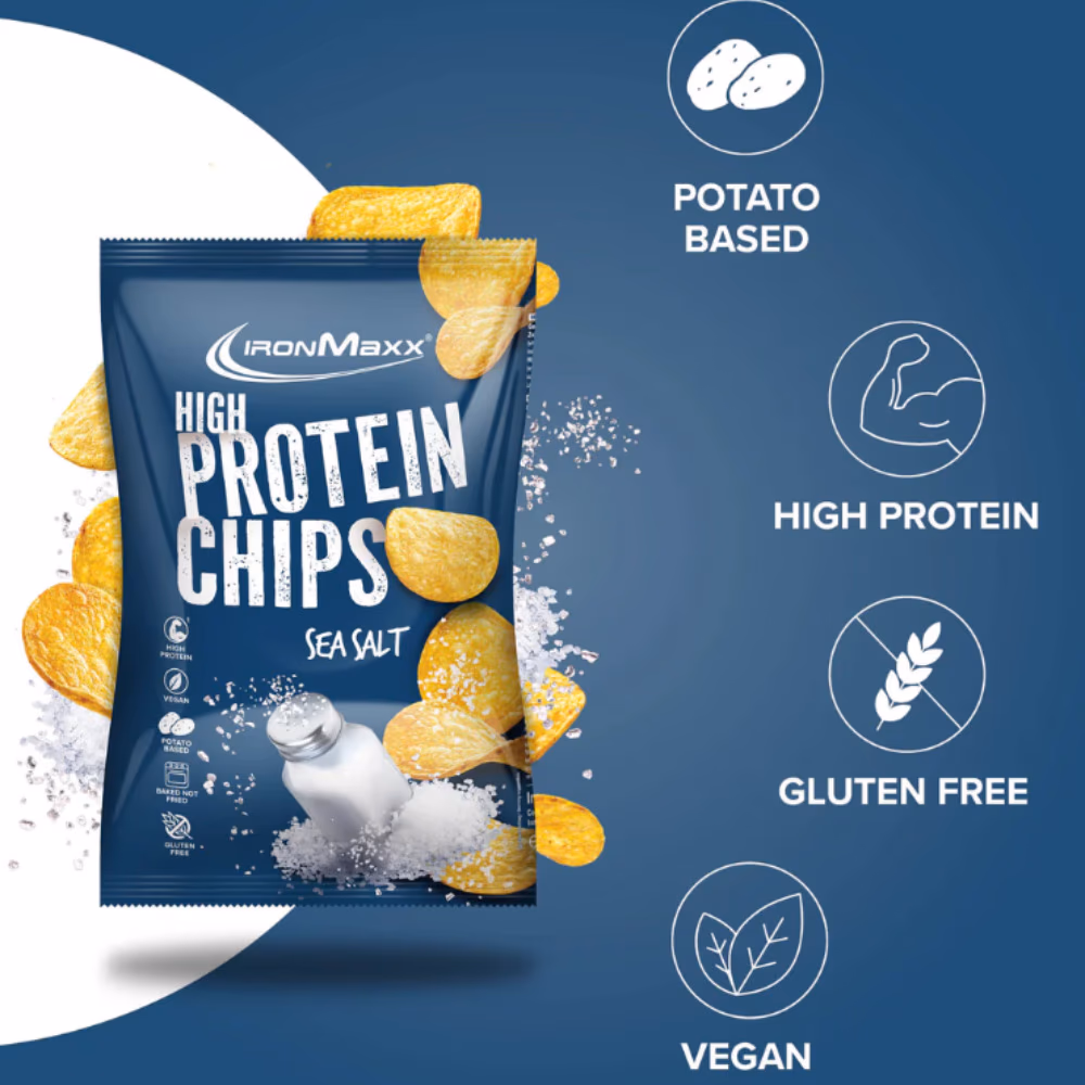 IronMaxx Protein Chips – Sea Salt (60g) 2