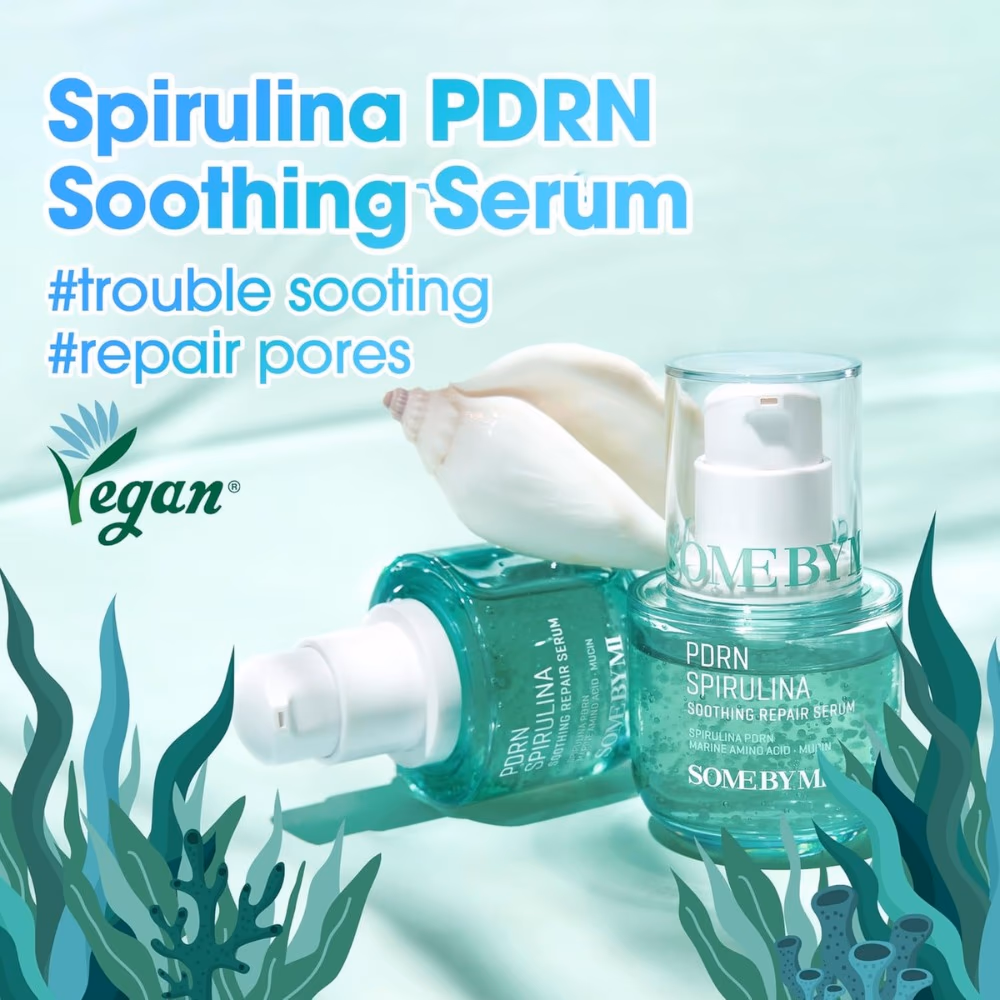 Some By Mi Pdrn Spirulina Sooth Repair Serum 50ml 2