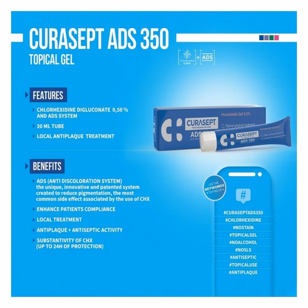 Curasept ADS 350 Gingival Gel 30ml 4