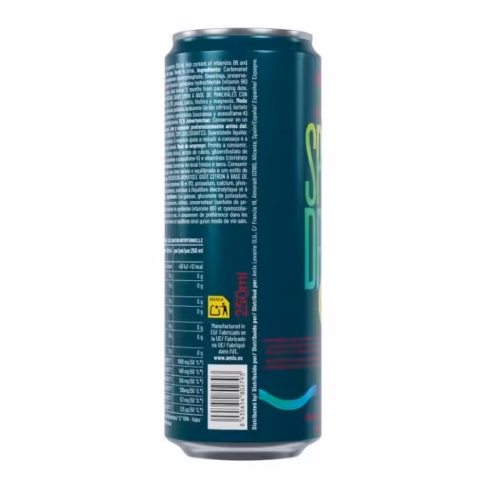 Amix Sport Drink RTD Lemon Flavour 250ml 2