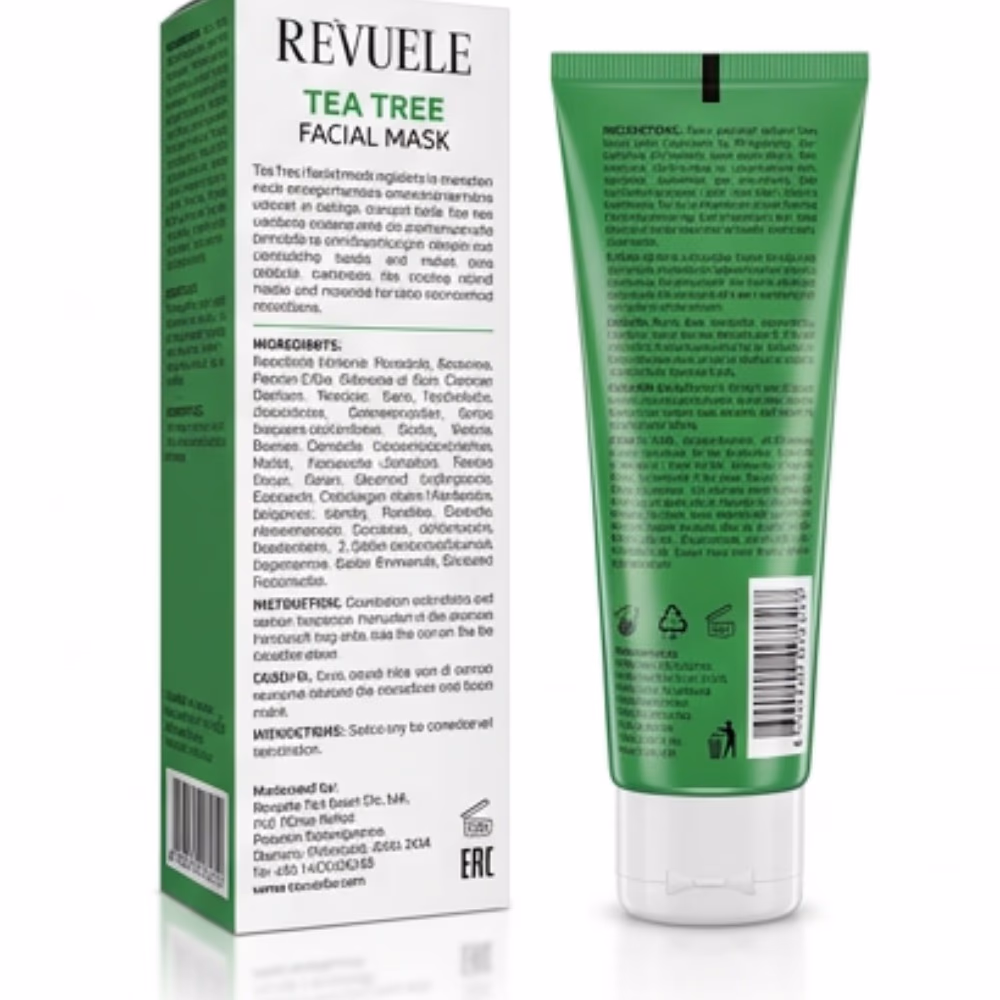 Revuele Clarifying Tea Tree Facial Mask 80ml 4
