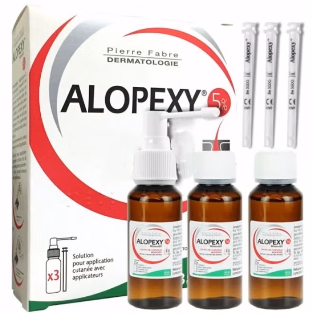 Alopexy 5% Minoxidil Solution 3x60ml 2
