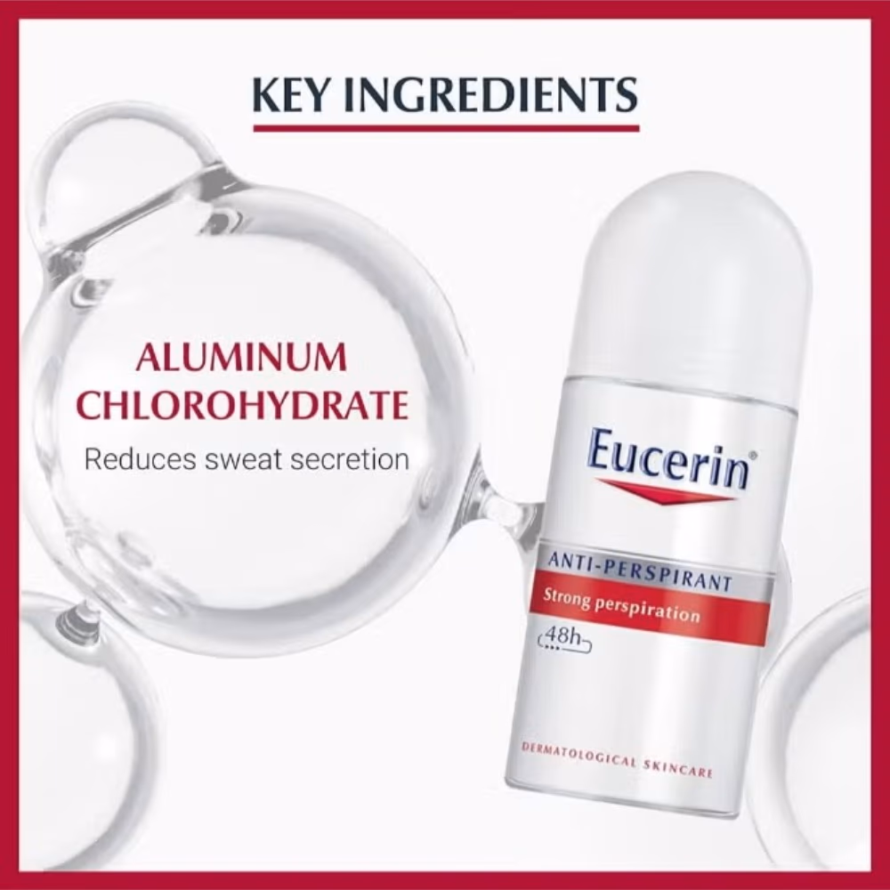 Eucerin Anti-Perspirant 48h Roll-On 50ml 5