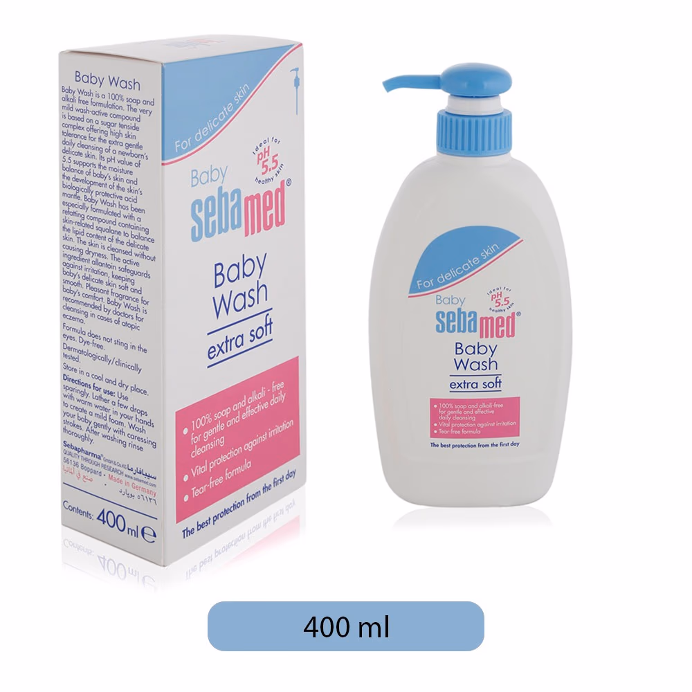 Sebamed Baby Extra Soft Wash 400ml 3