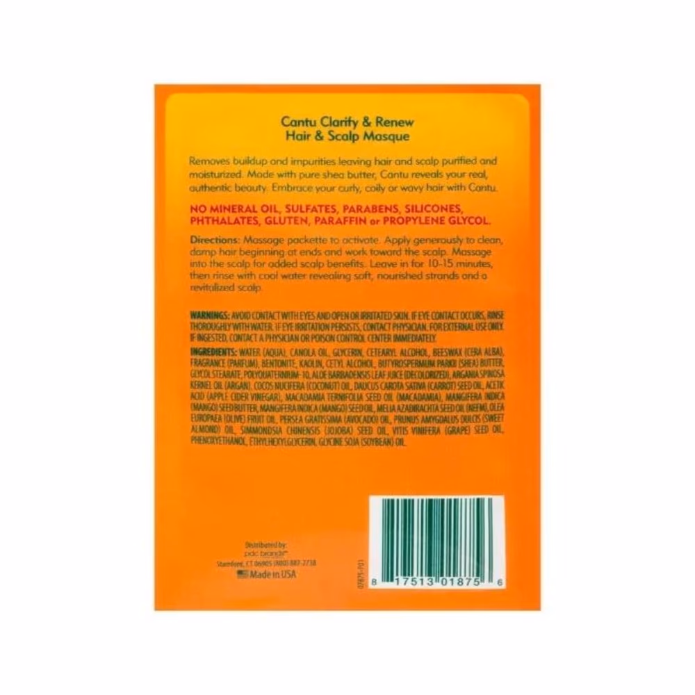 Cantu Clarify & Renew Hair Masque 42g 4