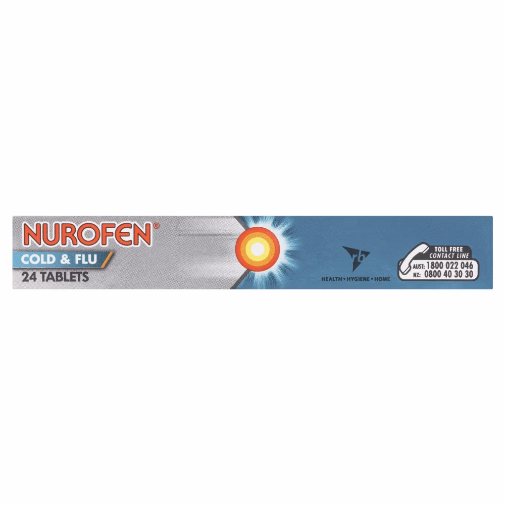 Nurofen Cold and Flu  Film-Coated - 24 Tablets 4