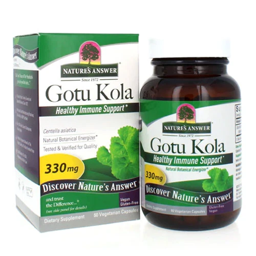 Natures Answer Gotu Kola 330mg-60 Capsules 2