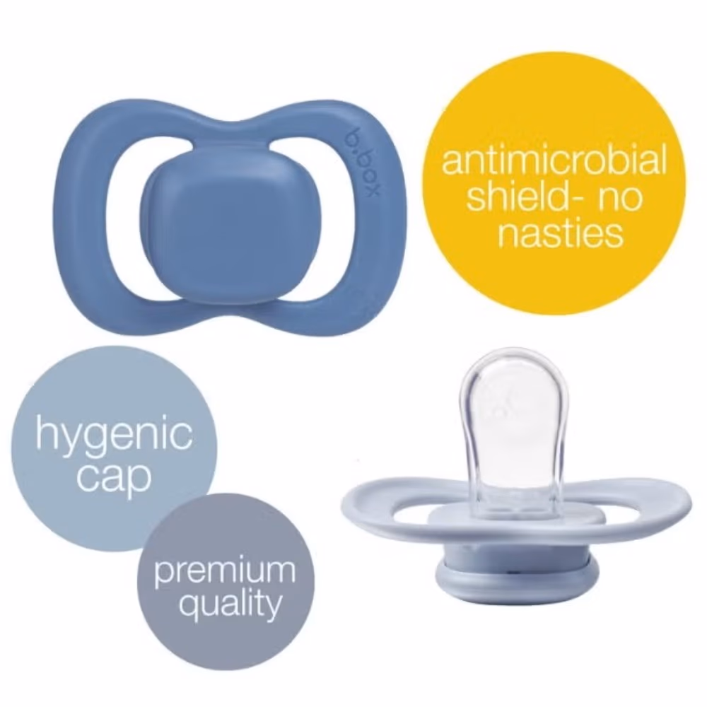 EzyCare Silicone Pacifier Double Pack 3