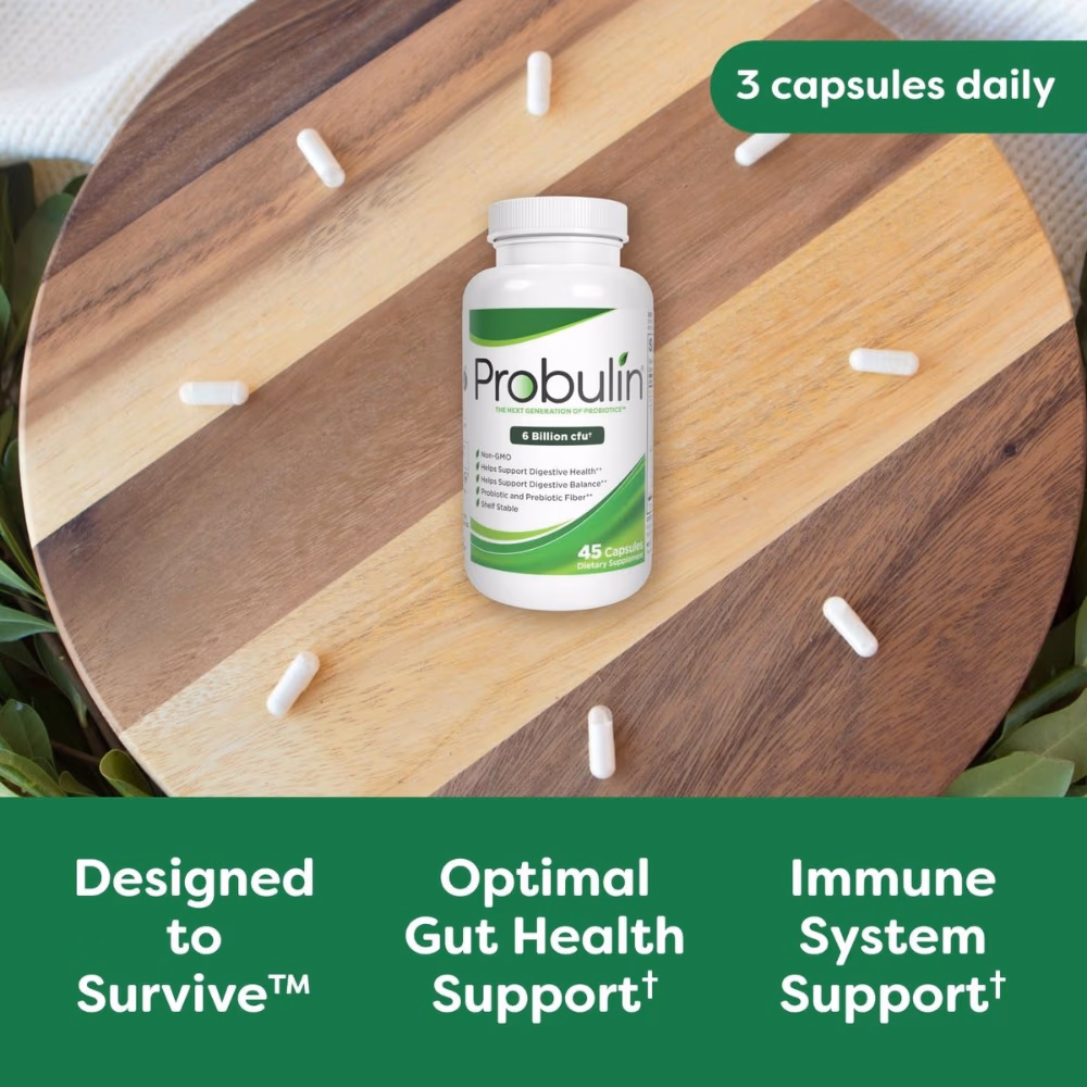 Probulin Probiotic Original Formula 6 Billion CFU - 45 Capsules 3