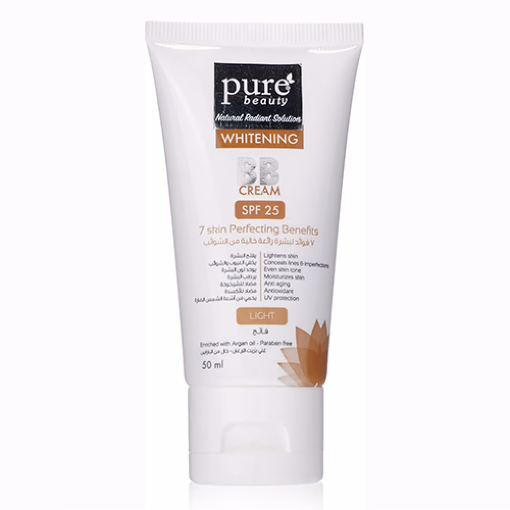 Pure Beauty Whitening BB Cream Light with SPF25 50ml 4