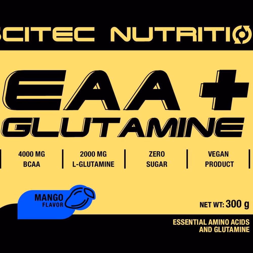 Scitec Nutrition EAA Plus Glutamine Mango 300g 5