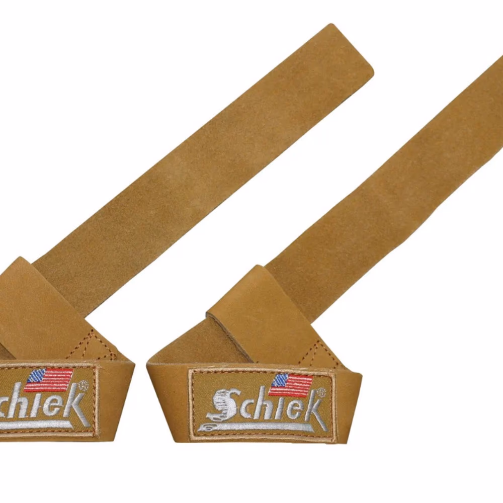 Schiek Leather LiftingStrap  Tan 2