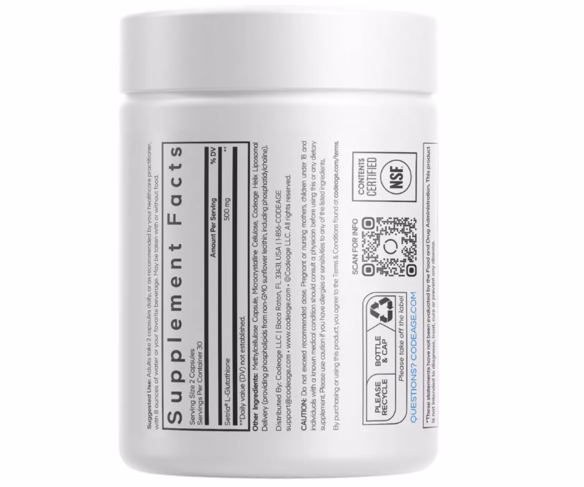 Codeage Liposomal Glutathione 60 Capsules 4