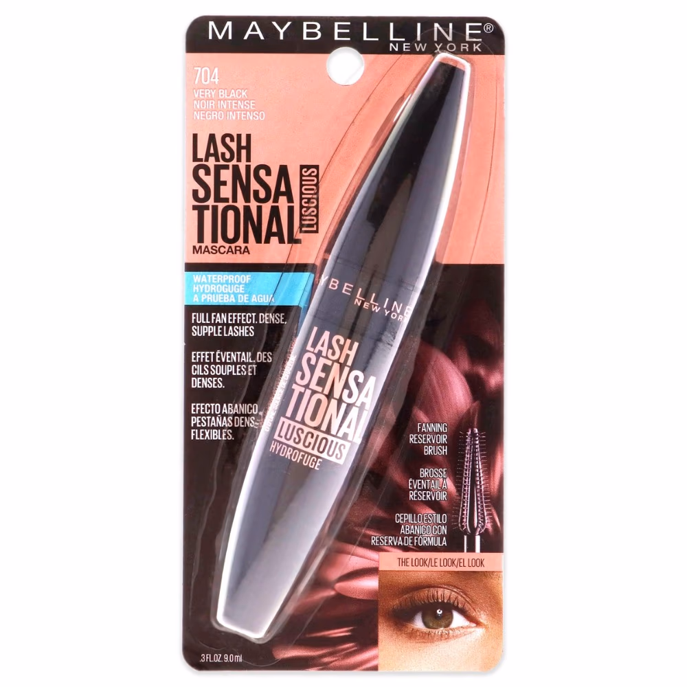 Maybelline Lash Sensational Mascara 704 Very Black 9ml 2