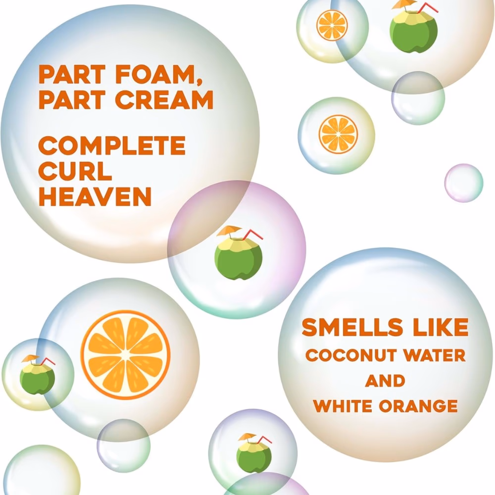 OGX Coconut Curls Decadent Creamy Mousse 224g 3