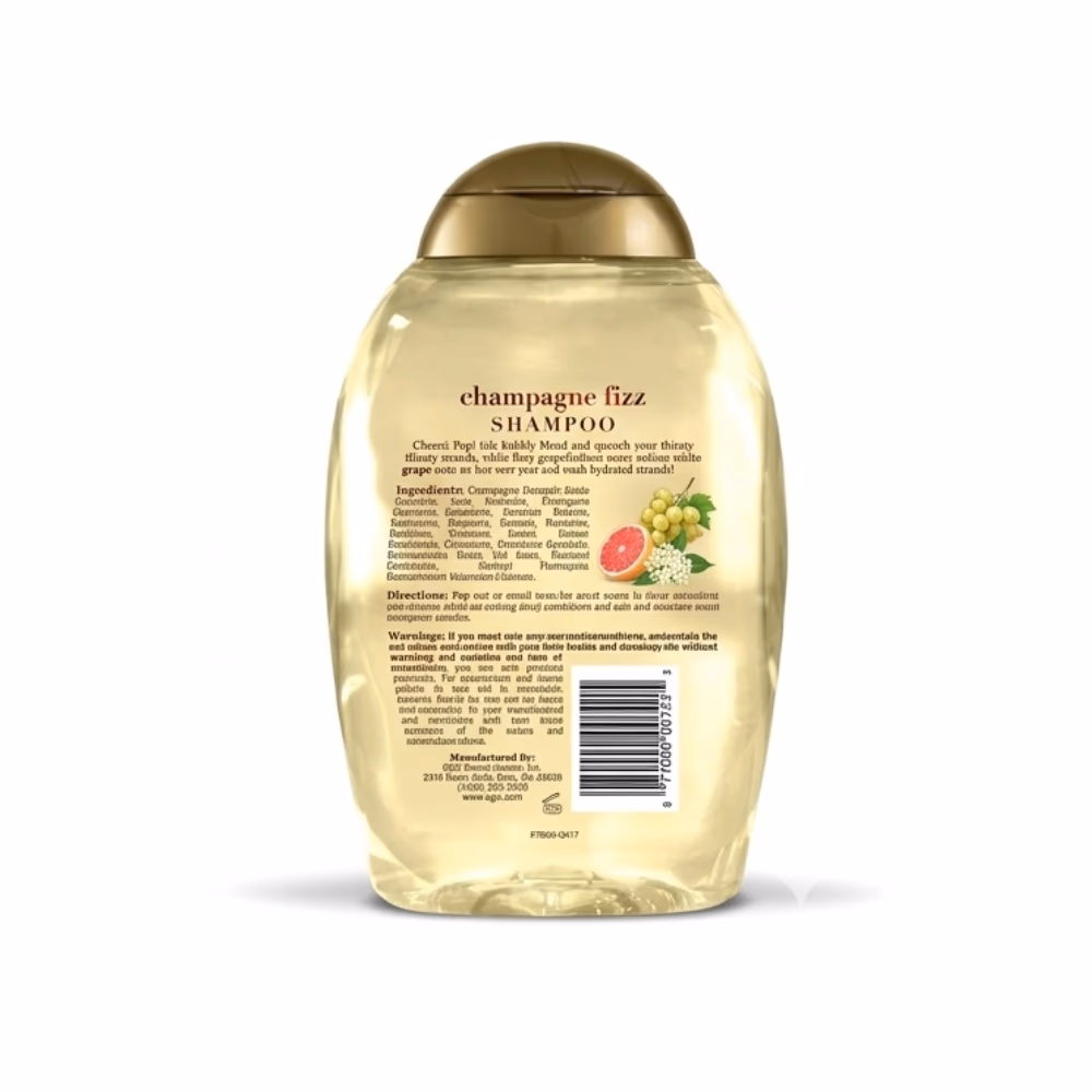OGX Champagne Fizz Shampoo 385ml 2
