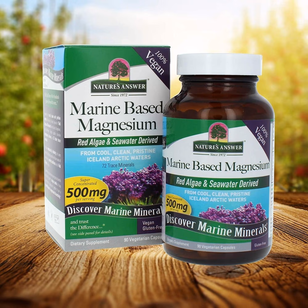 Natures Answer Plant Based Magnesium-90 Capsules 3