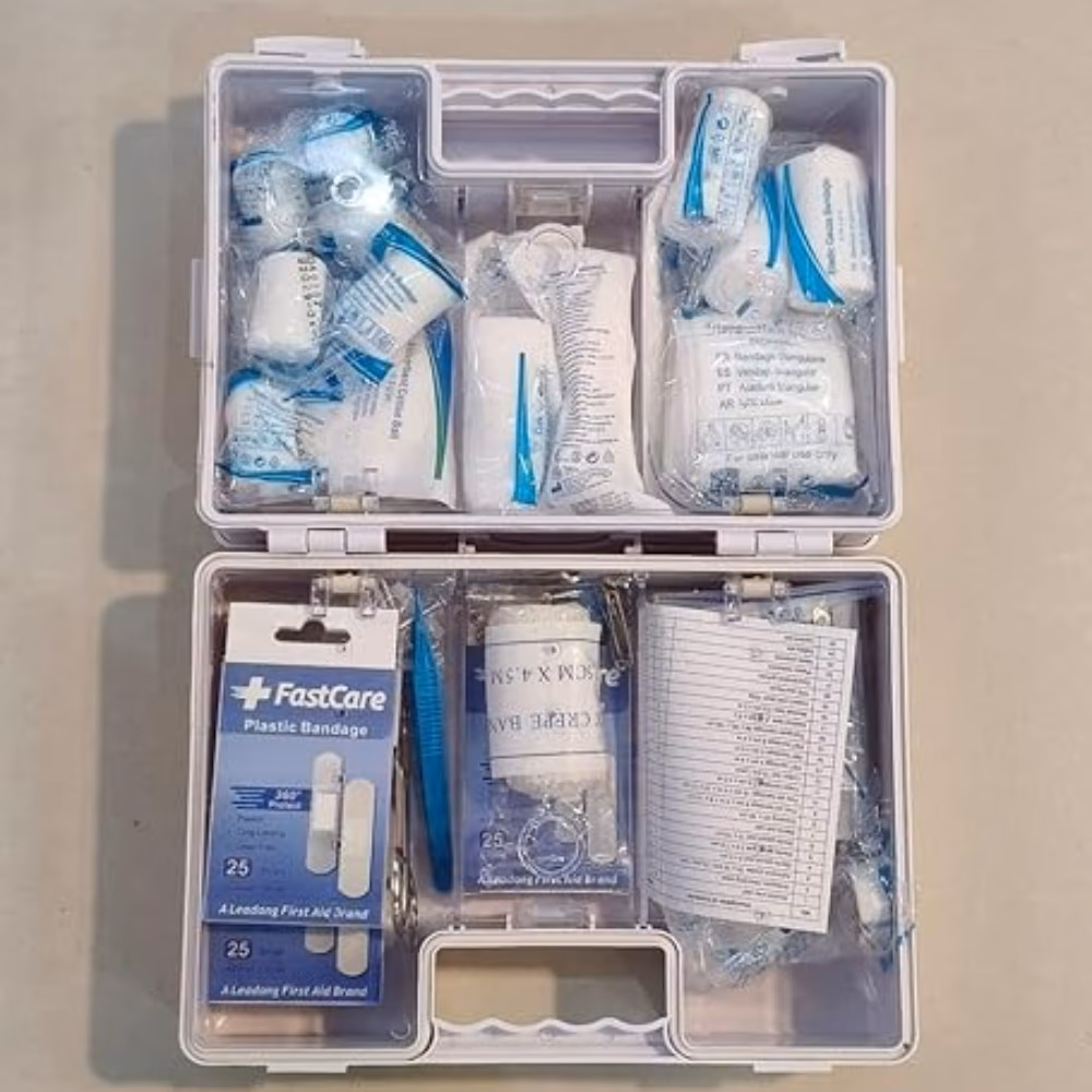First Aid Kit White 25 Peoples 5
