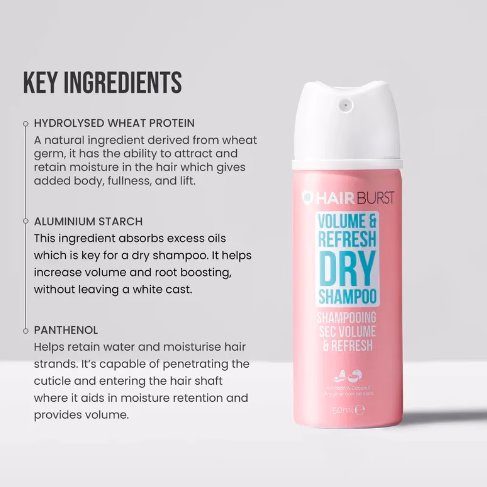 Hairburst Volume and Refresh Dry Shampoo 50ml 3