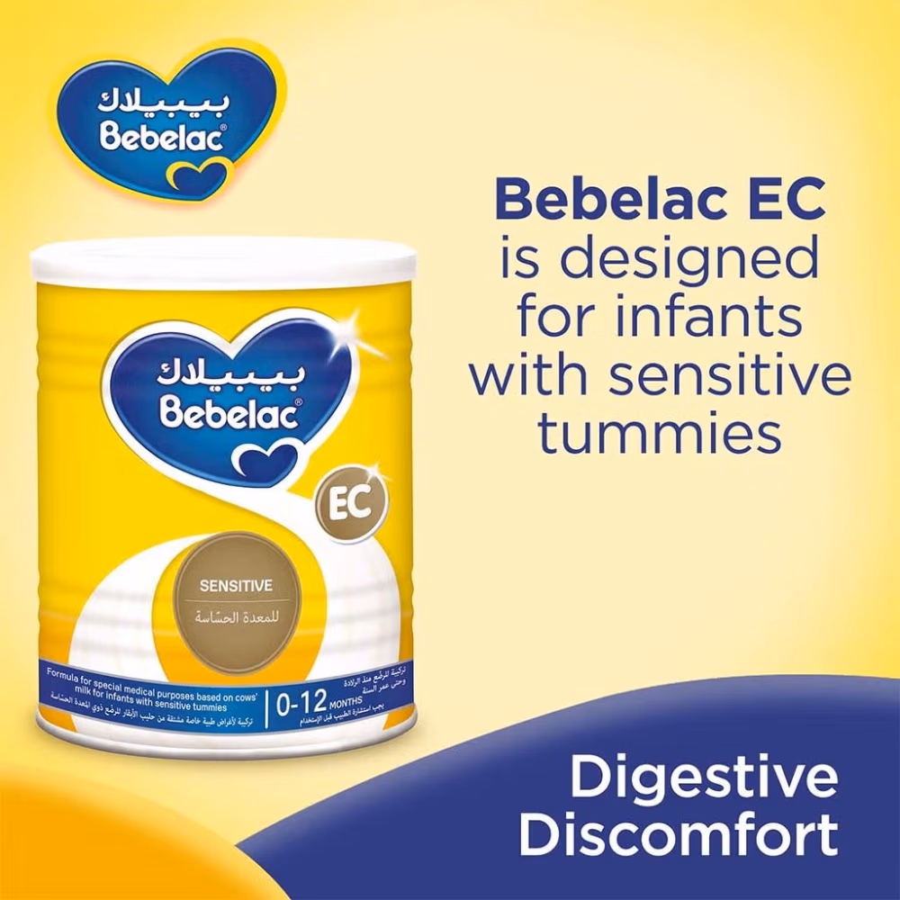 Bebelac EC Sensitive 0-1 Year 400g Infant Formula for Sensitive Digestion 3