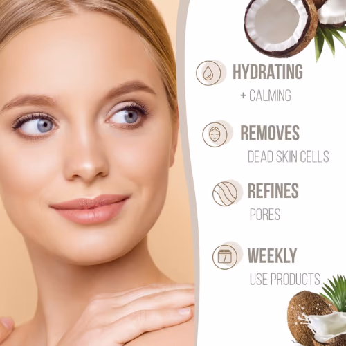 7th Heaven Coconut Clay Peel Off Mask 10Ml 3