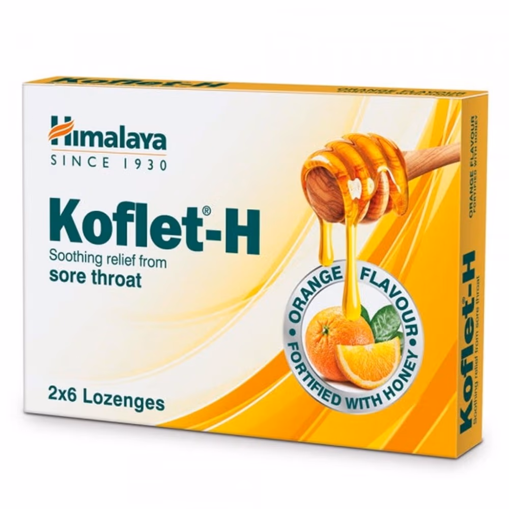 Himalaya Koflet-H Orange Lozenges 12s 2