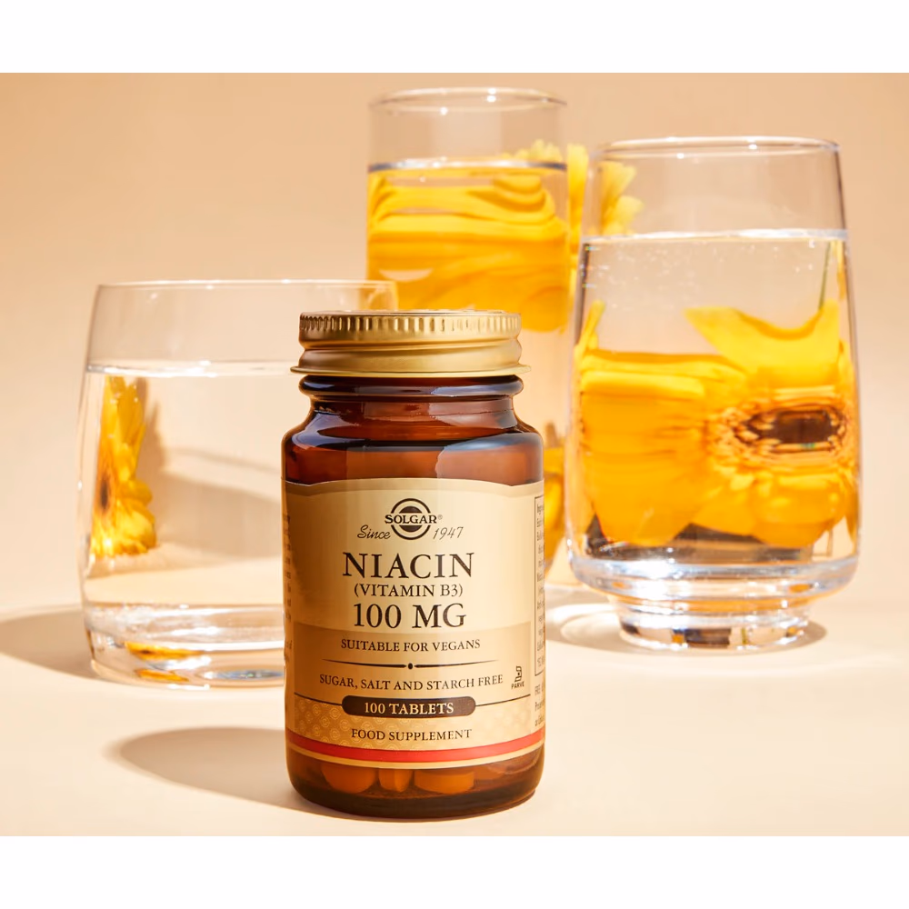 Solgar Niacin 500mg - 100 Vegan Capsules 3