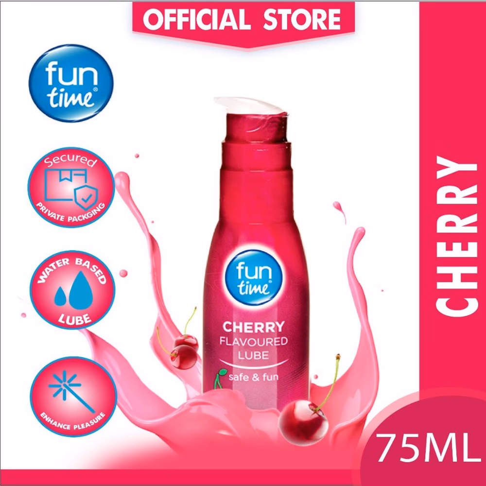 Fun Time Water Based Sensation Lubricant  Cherry 3