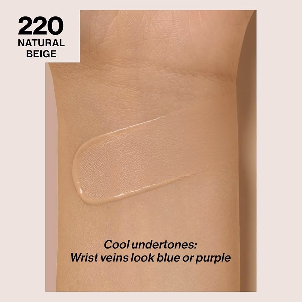Revlon ColorStay 24H Natural Finish Foundation 220 Natural Beige 3