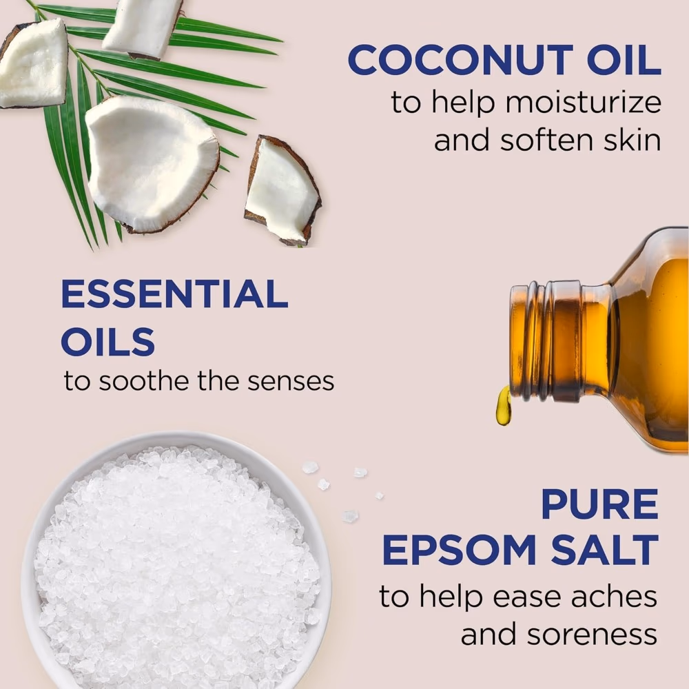 Dr Teals Coconut Oil Foaming Bath 1000ml 2