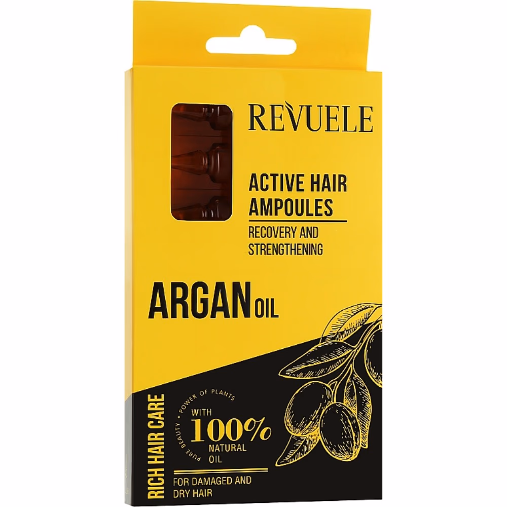 Revuele Ampoules Argan Oil Active Hair 8x5ml 2