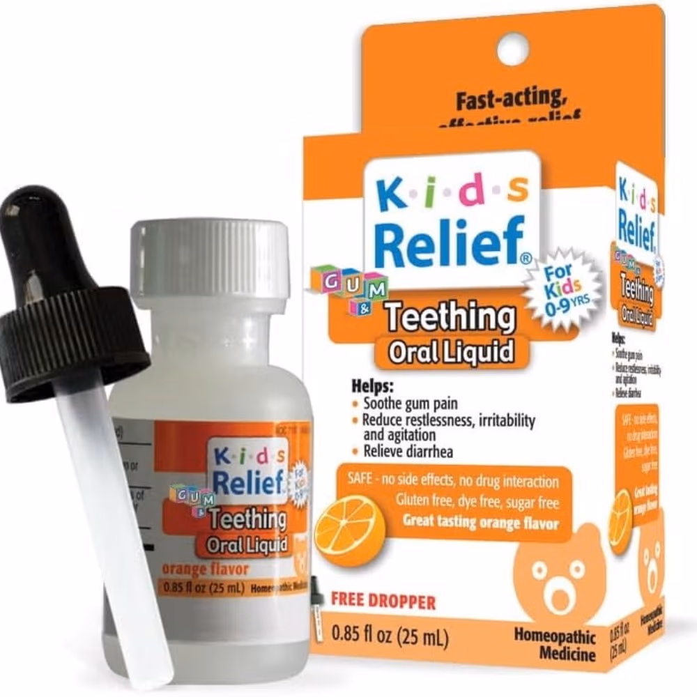 Homeocan Kids 0-9 Teething Oral Solution 25ml - Orange Flavor 5