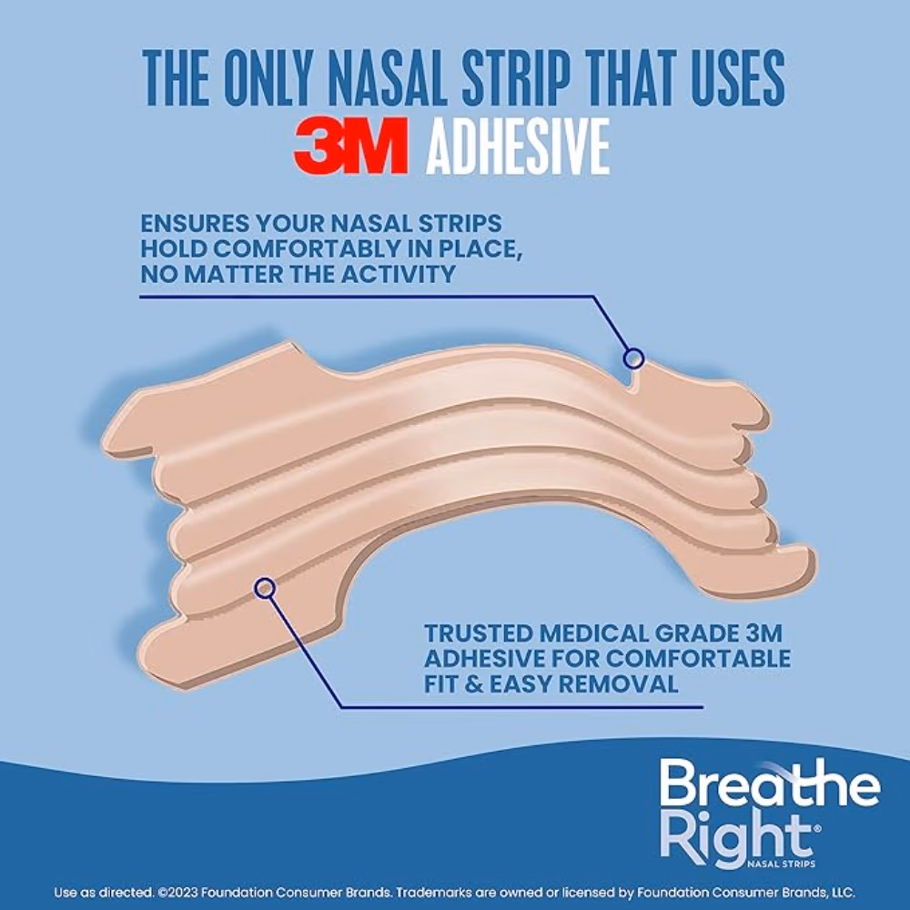 Breathe Right Nasal Strips Lavender Scented Tan Strips 26s 5