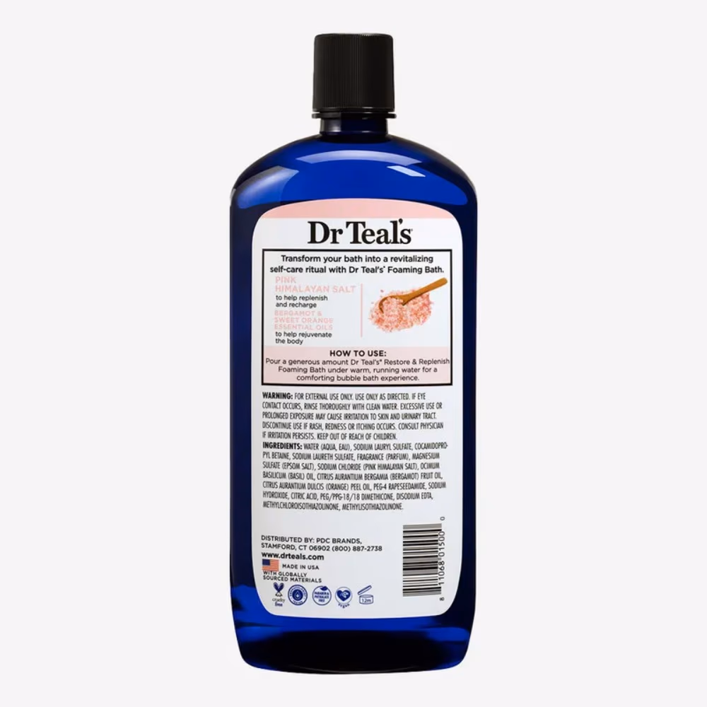 Dr Teal's Pink Himalayan Foaming Bath 1000ml 3